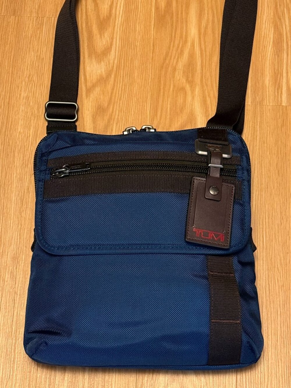 TUMI 69304BTO Ballistic Nylon Blue Crossbody Messenger Bag
